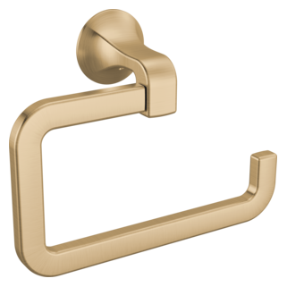 DELTA Lineax Towel Ring — Champagne Bronze