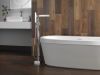 DELTA Zura Single Handle Vessel Bathroom Faucet — Chrome