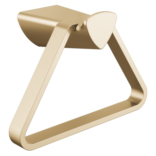 DELTA Zura Triangular Towel Holder — Champagne Bronze