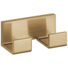 DELTA Vero Double Robe Hook — Champagne Bronze