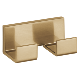 DELTA Vero Double Robe Hook — Champagne Bronze