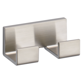 DELTA Vero Double Robe Hook — Stainless