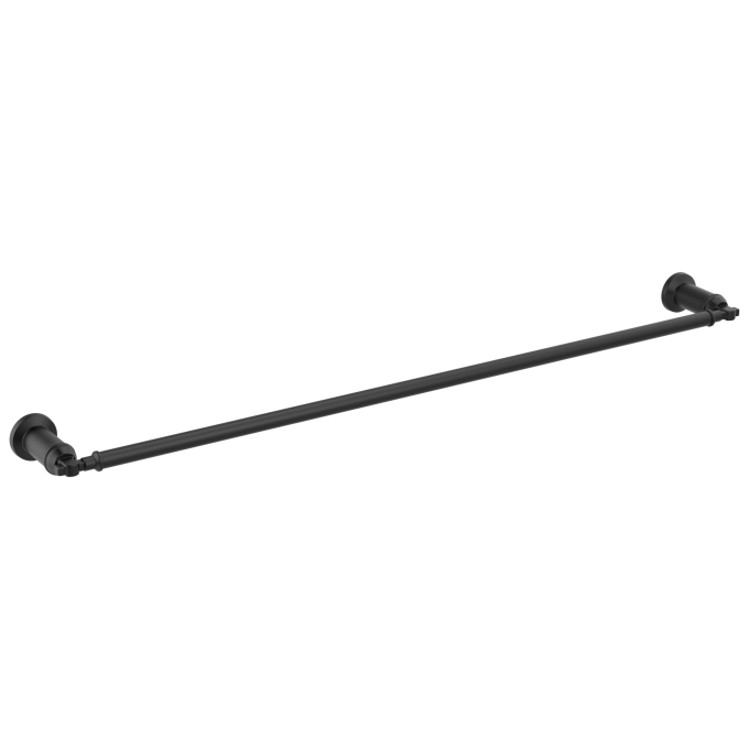 DELTA Broderick 30" Towel Bar — Matte Black