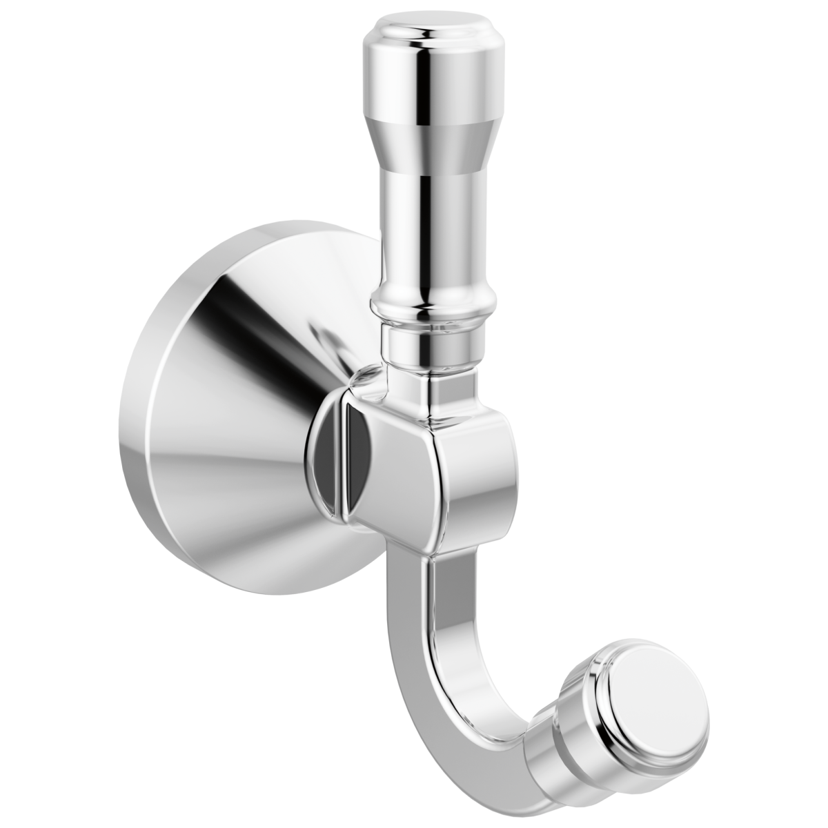 DELTA Broderick Double Robe Hook — Chrome