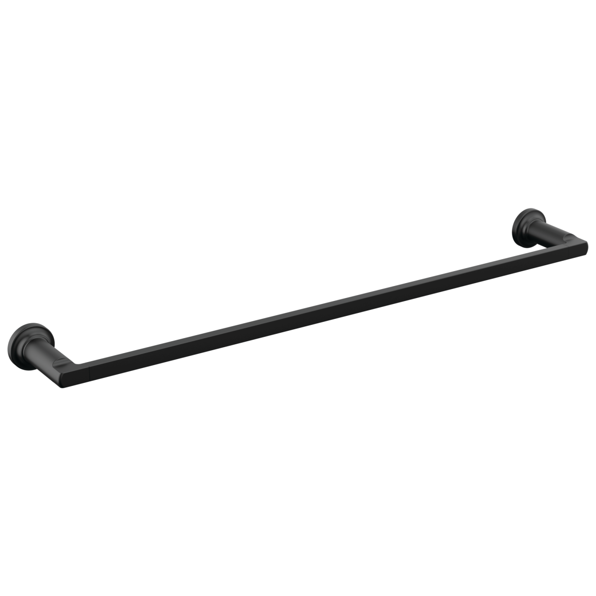 DELTA Tetra 24" Towel Bar — Matte Black