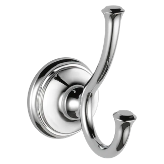 DELTA Cassidy Double Robe Hook — Chrome