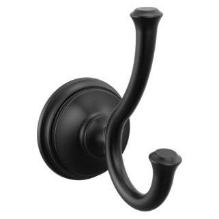 DELTA Cassidy Robe Hook — Matte Black