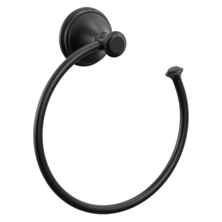 DELTA Cassidy Towel Ring — Matte Black