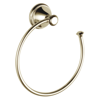 DELTA Cassidy Towel Ring — Polished Nickel