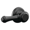 DELTA Woodhurst Tank Lever - Traditional Handle - Universal Mount — Matte Black