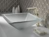 DELTA Pivotal Single Handle Vessel Bathroom Faucet — Lumicoat® Polished Nickel