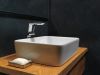 DELTA Pivotal Single Handle Vessel Bathroom Faucet — Lumicoat® Chrome