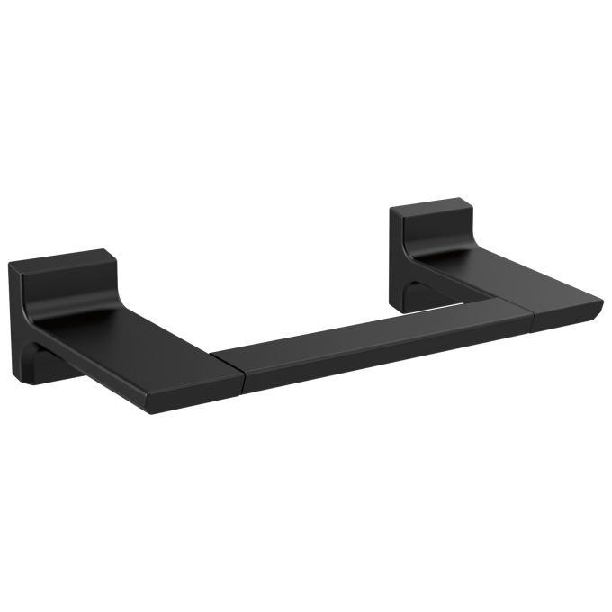 DELTA Pivotal 8" Mini Towel Bar — Matte Black