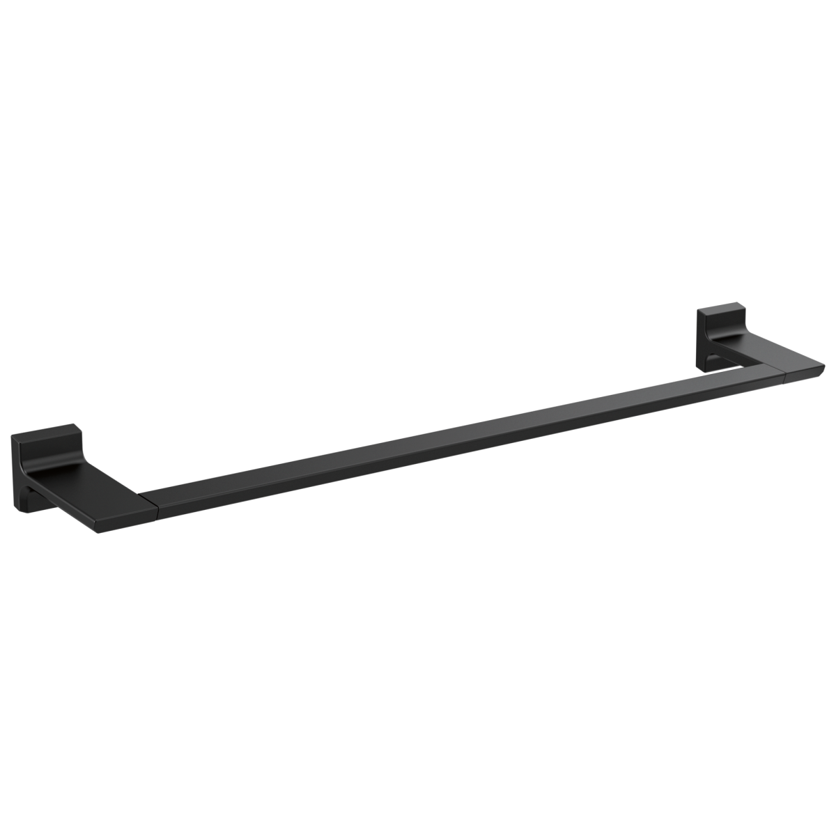 DELTA Pivotal 24" Towel Bar — Matte Black