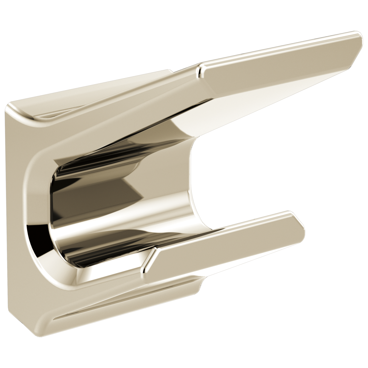 DELTA Pivotal Double Robe Hook — Polished Nickel