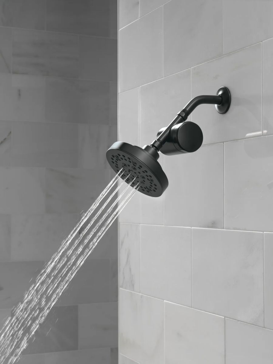 DELTA Clarifi Standard Shower Filter Attachment — Matte Black