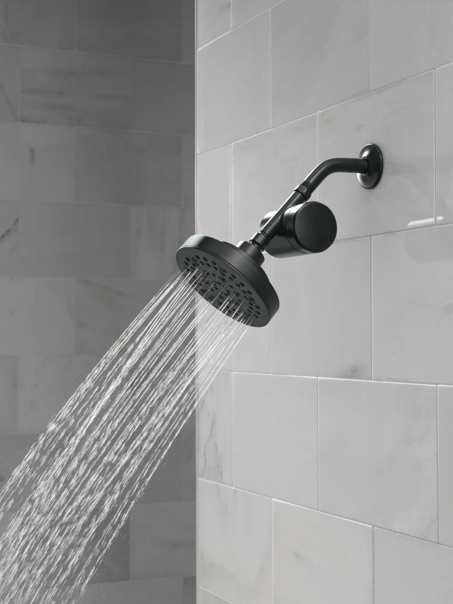 DELTA Clarifi Standard Shower Filter Attachment — Matte Black