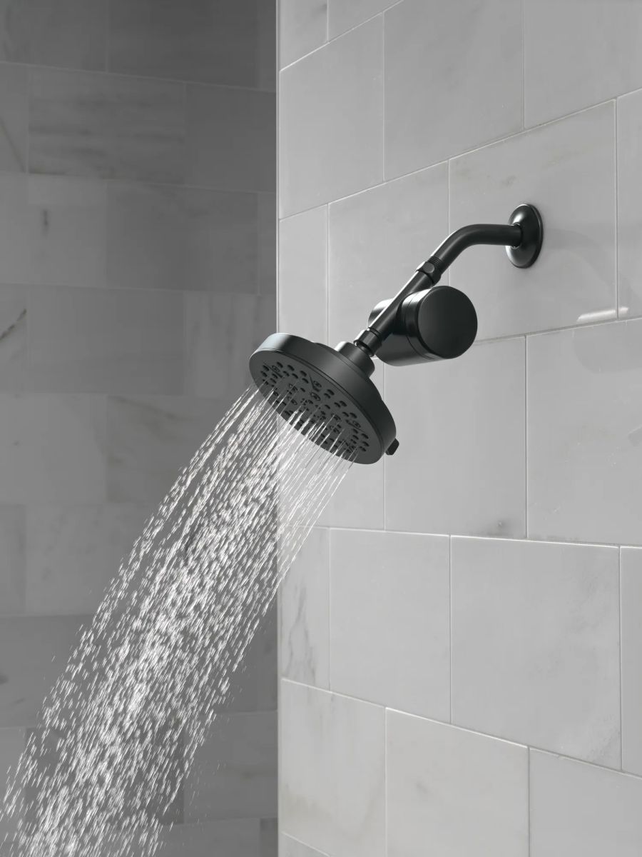 DELTA Clarifi Standard Shower Filter Attachment — Matte Black