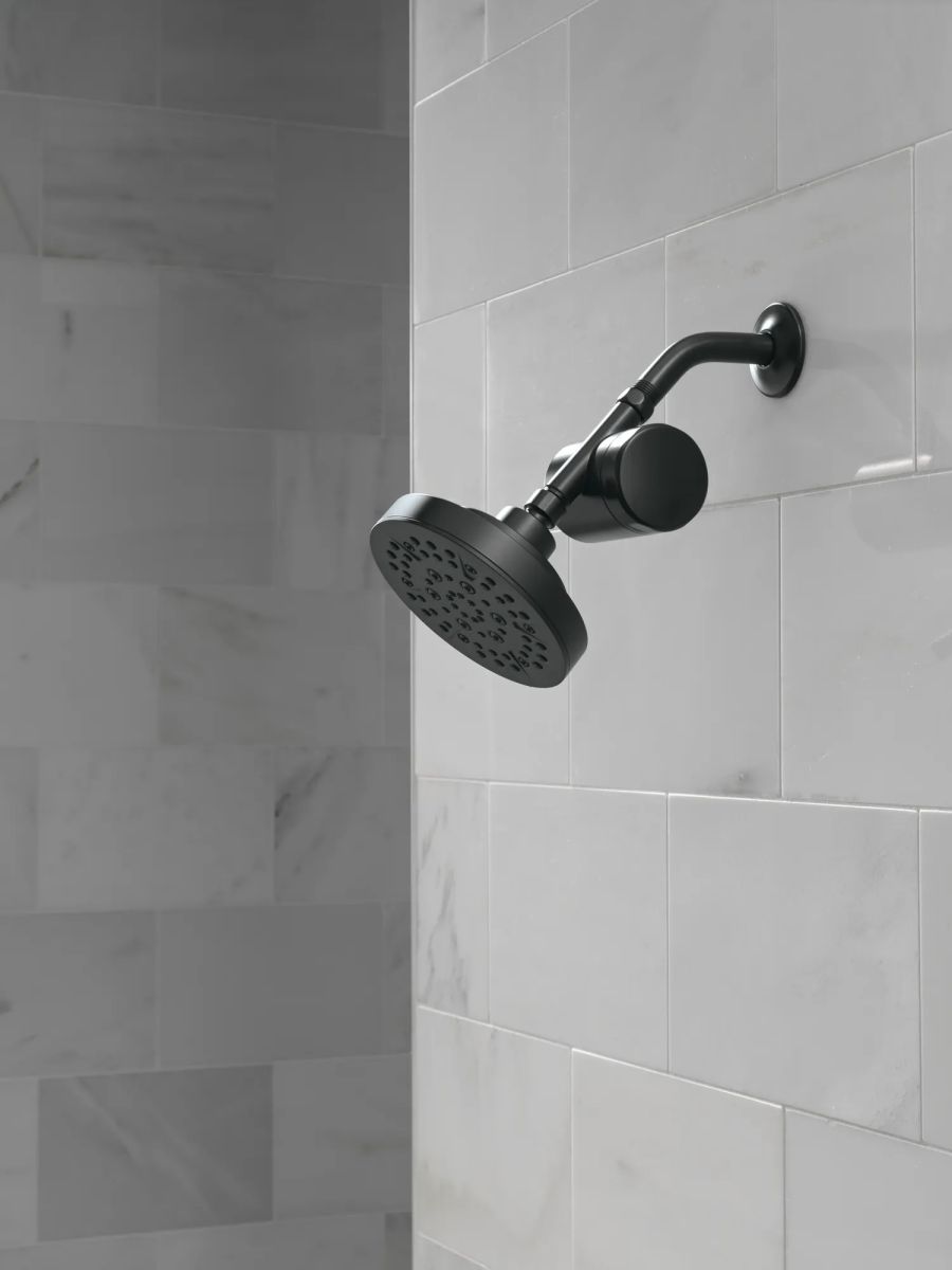 DELTA Universal Showering Components 5-Setting Showerhead — Matte Black