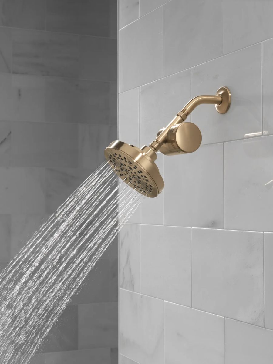 DELTA Clarifi Standard Shower Filter Attachment — Champagne Bronze