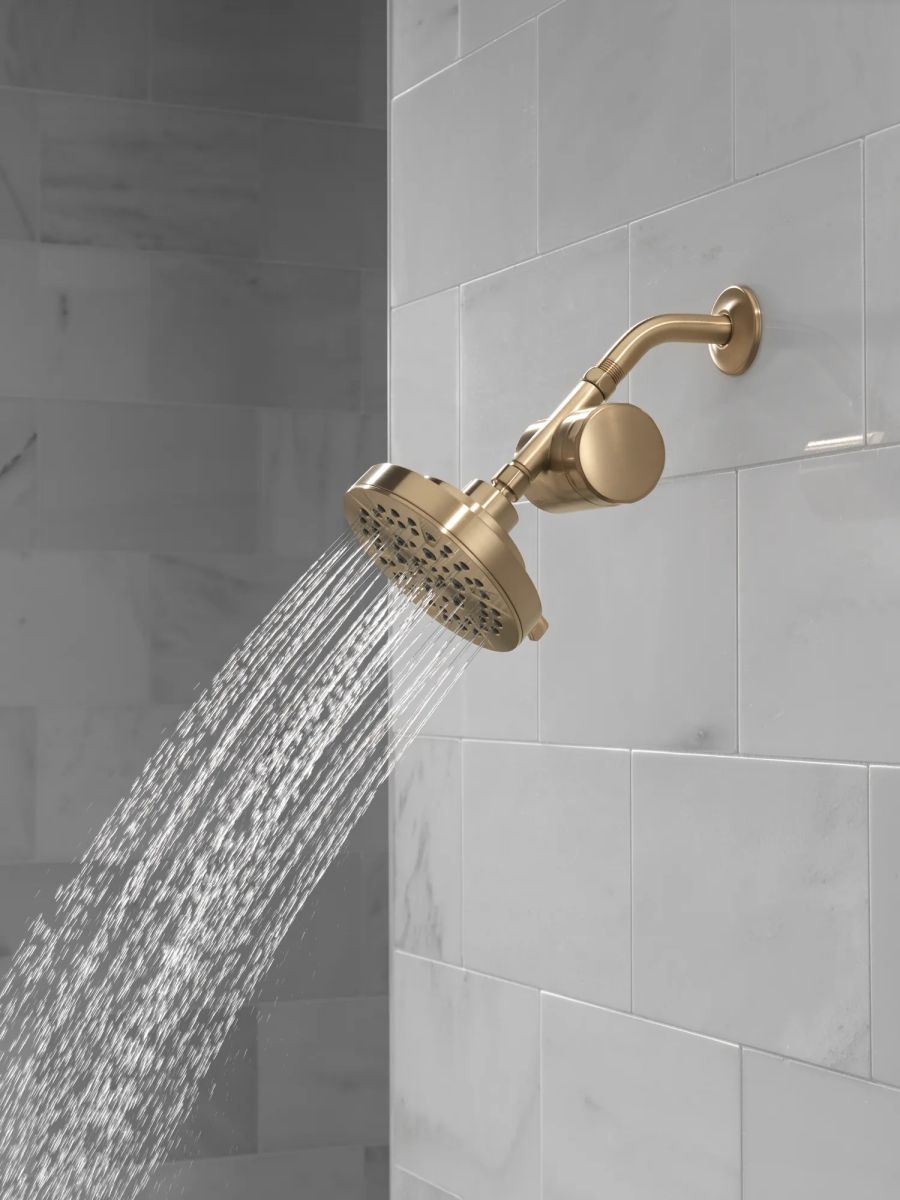 DELTA Clarifi Standard Shower Filter Attachment — Champagne Bronze