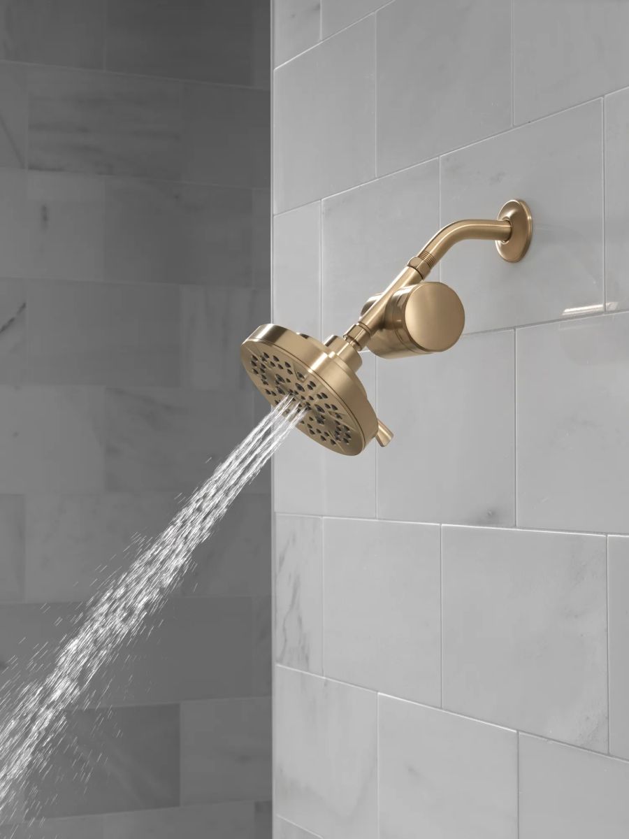 DELTA Clarifi Standard Shower Filter Attachment — Champagne Bronze