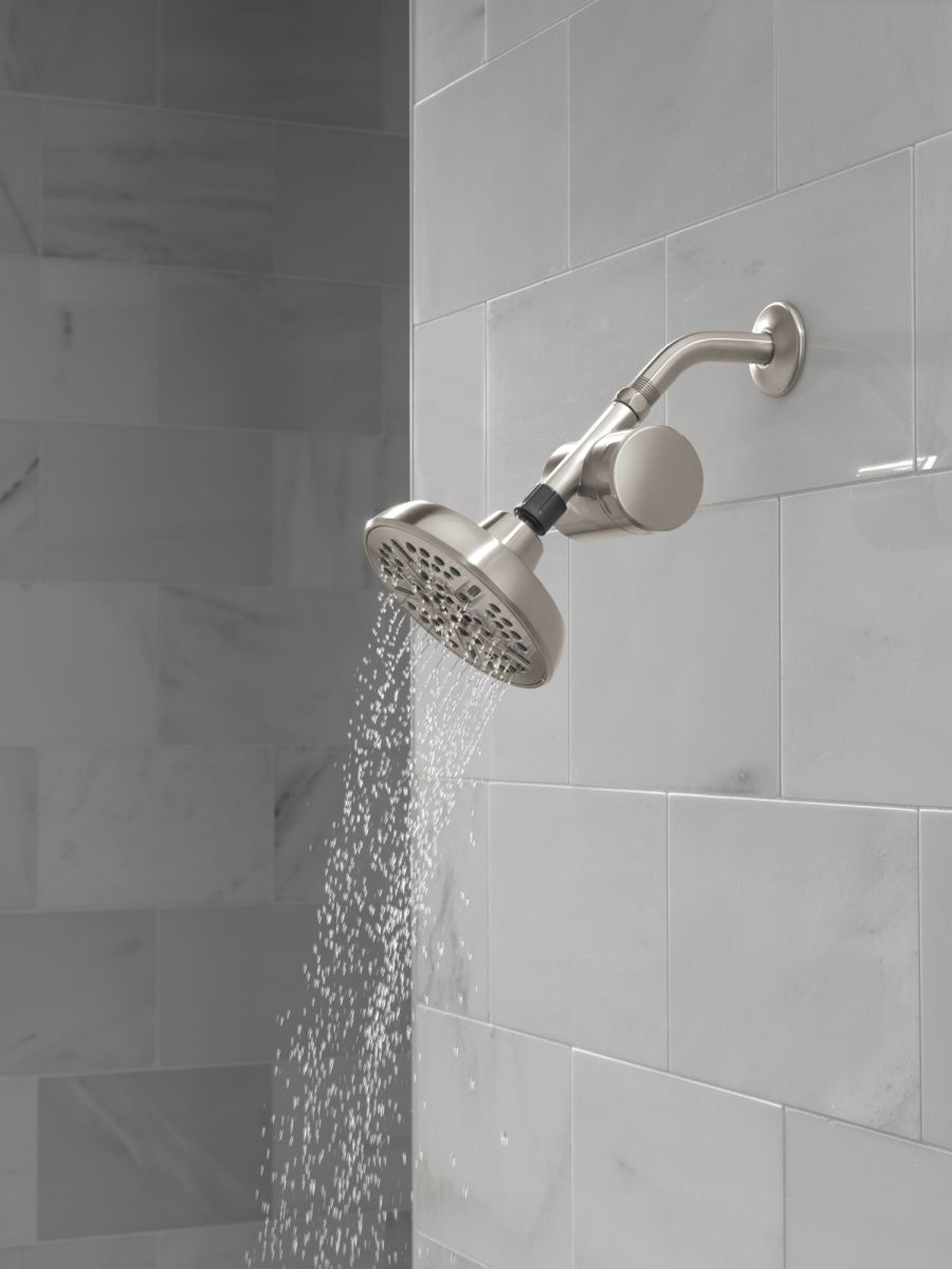 DELTA Clarifi Standard Shower Filter Attachment — Spotshield Brushed Nickel