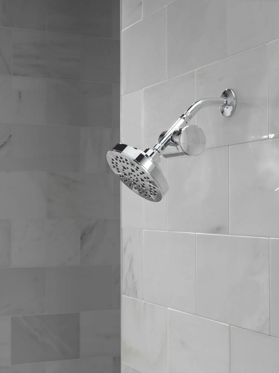 DELTA Universal Showering Components 5-Setting Showerhead — Chrome