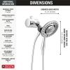 DELTA Clarifi Shower Filter Attachment with 4-Setting In2ition — Chrome