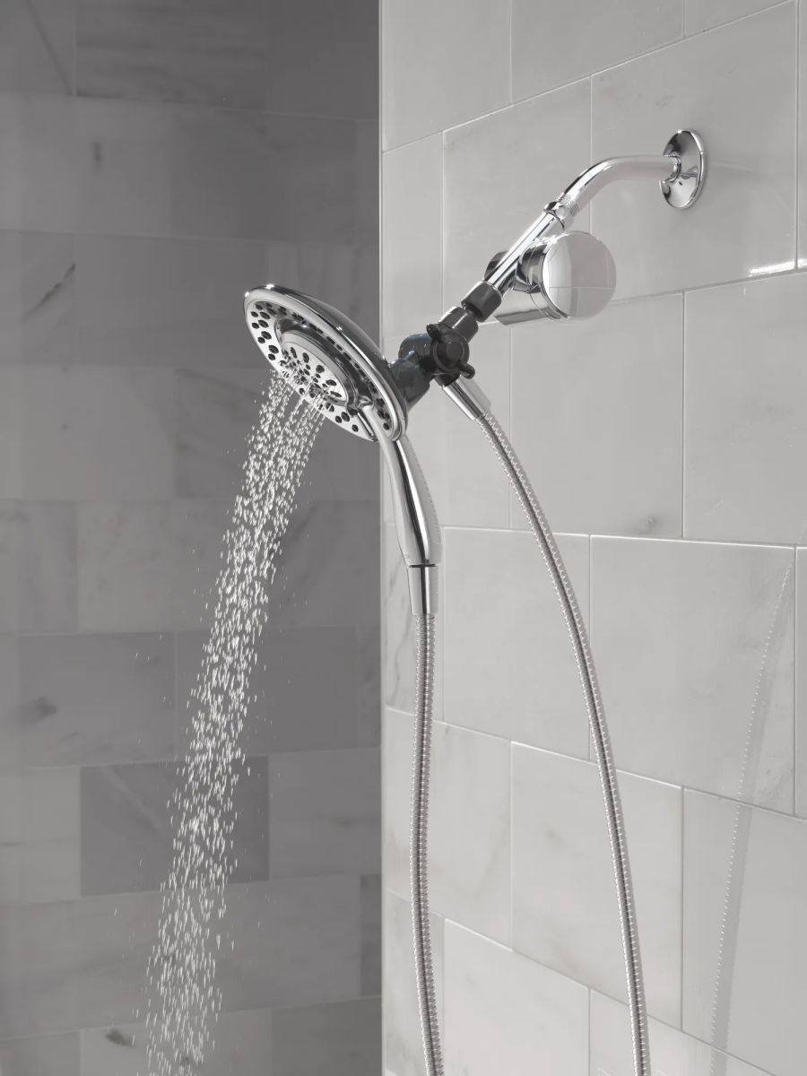 DELTA Clarifi Shower Filter Attachment with 4-Setting In2ition — Chrome