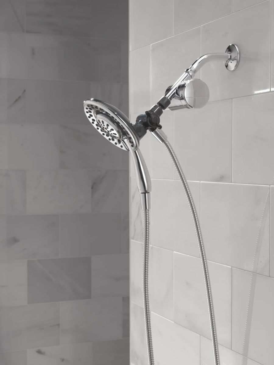 DELTA Clarifi Shower Filter Attachment with 4-Setting In2ition — Chrome