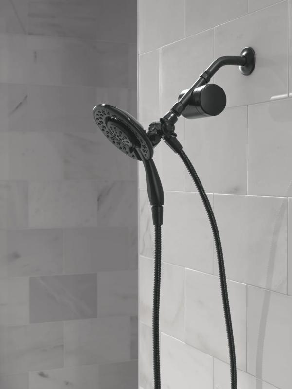 DELTA Clarifi Shower Filter Attachment with 4-Setting In2ition — Matte Black