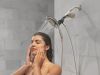 DELTA Clarifi Shower Filter Attachment with 4-Setting In2ition — Spotshield Brushed Nickel