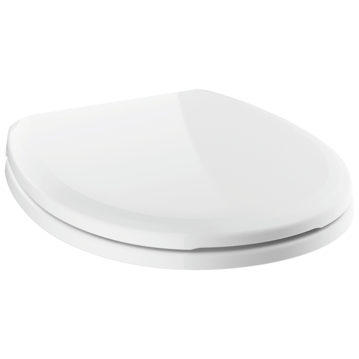 DELTA Sanborne Round Front Standard Close Toilet Seat — White