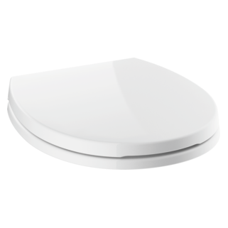DELTA Morgan Round Front Standard Close Toilet Seat — White