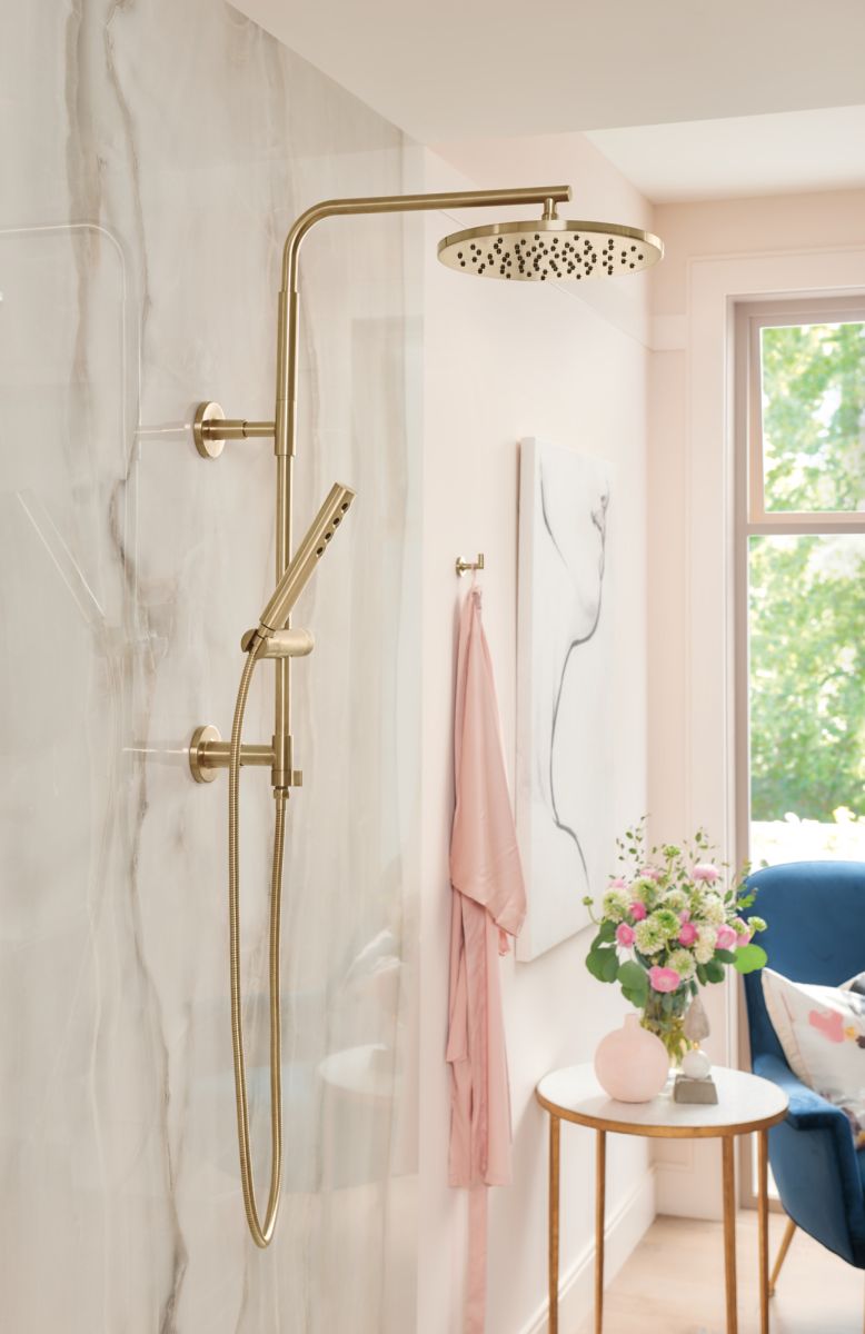 BRIZO Odin Single Robe Hook — Luxe Gold