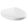 DELTA Sanborne Round Front Slow-Close Toilet Seat — White