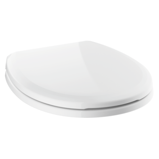 DELTA Sanborne Round Front Slow-Close Toilet Seat — White