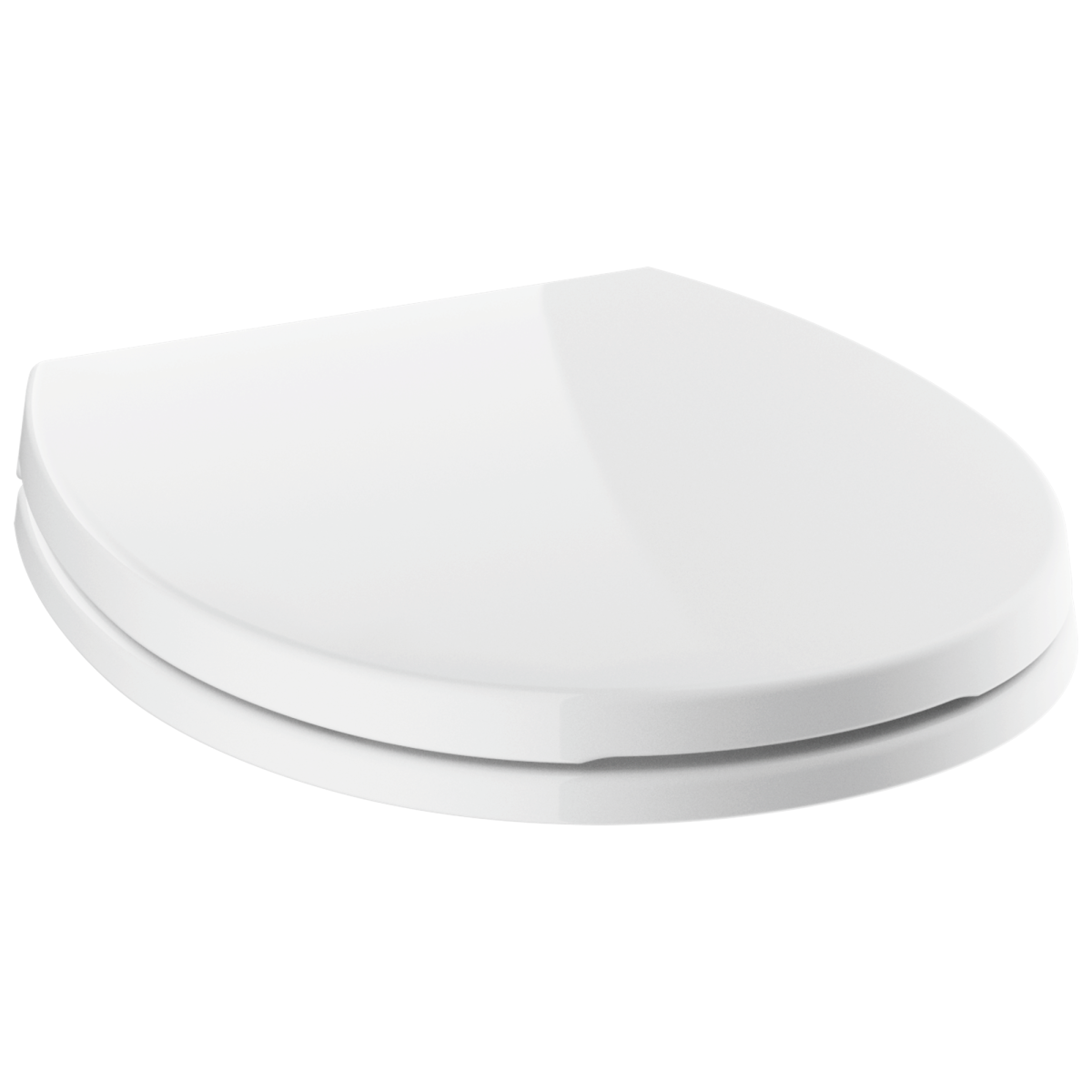 DELTA Morgan Round Front Slow-Close Toilet Seat — White