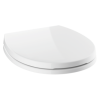DELTA Morgan Round Front Slow-Close Toilet Seat — White