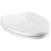 DELTA Morgan Elongated Standard Close Toilet Seat — White