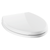 DELTA Wycliffe Elongated Slow-Close Toilet Seat — White
