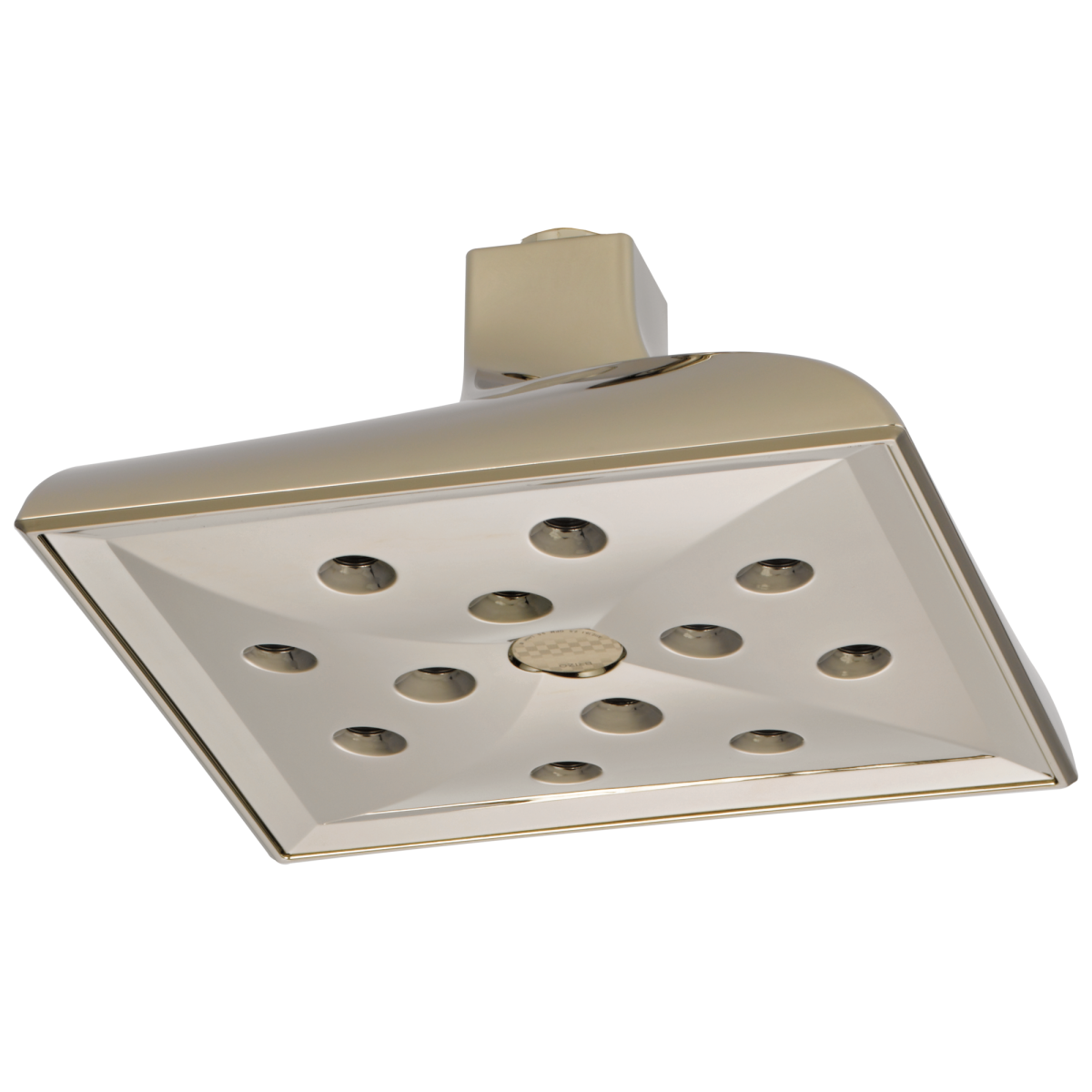 BRIZO Virage H2OKINETIC Square Raincan Showerhead — Polished Nickel