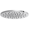 BRIZO Essential Shower 12" Linear Round Single-Function Raincan Shower Head - 1.75 GPM — Chrome