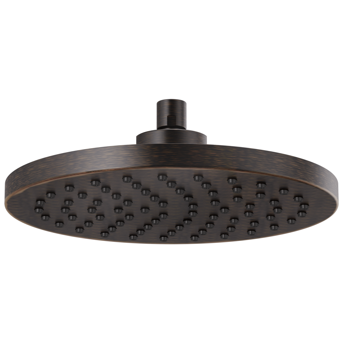 BRIZO Essential Shower 10" Linear Round Single-Function Raincan Shower Head - 1.75 GPM — Venetian Bronze