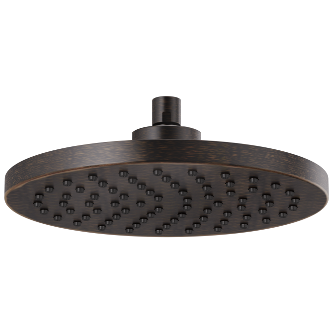 BRIZO Essential Shower 10" Linear Round Single-Function Raincan Shower Head - 1.75 GPM — Venetian Bronze