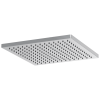 BRIZO Essential Shower 12" Linear Square Single-Function Raincan Shower Head - 2.5 GPM — Chrome