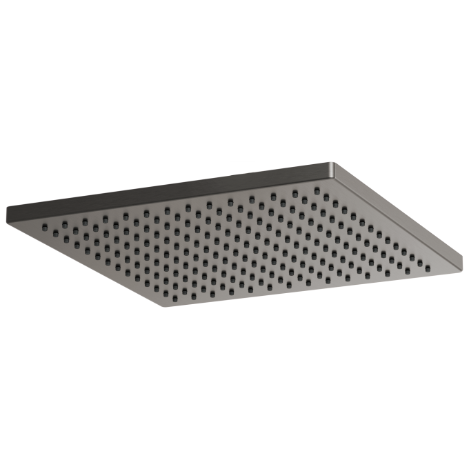 BRIZO Essential Shower 12" Linear Square Single-Function Raincan Shower Head - 2.5 GPM — Luxe Steel