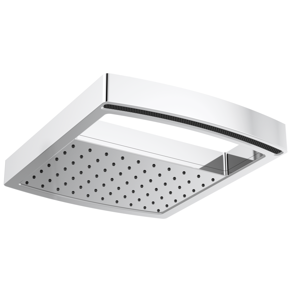 BRIZO Kintsu 14" Dual Waterway Multi-Function Raincan Shower Head - 2.5 GPM — Chrome