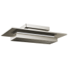 BRIZO Frank Lloyd Wright 21” Single-Function Raincan Shower Head with Integrated Lighting - 2.5 GPM — Luxe Nickel